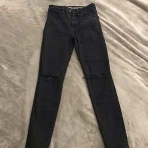 Black american eagle jeans